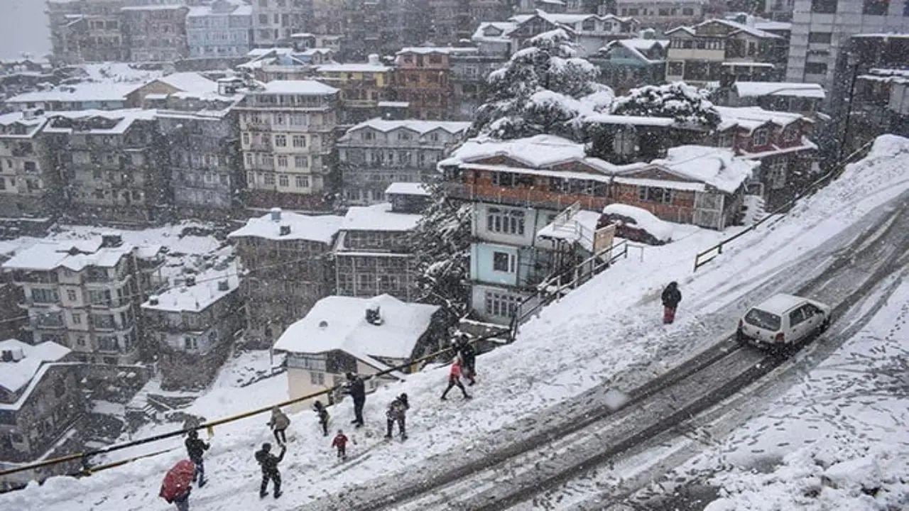 Himachal Pradesh en alerta naranja por nevadas y pronóstico de lluvia a partir del 22 de enero