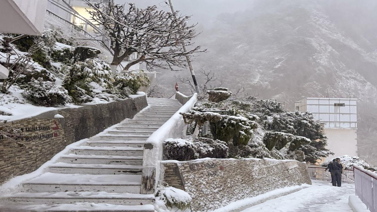 The higher reaches had also recorded snowfall in the last week of December and the fresh precipitation had brought relief to the people. PIC/PTI