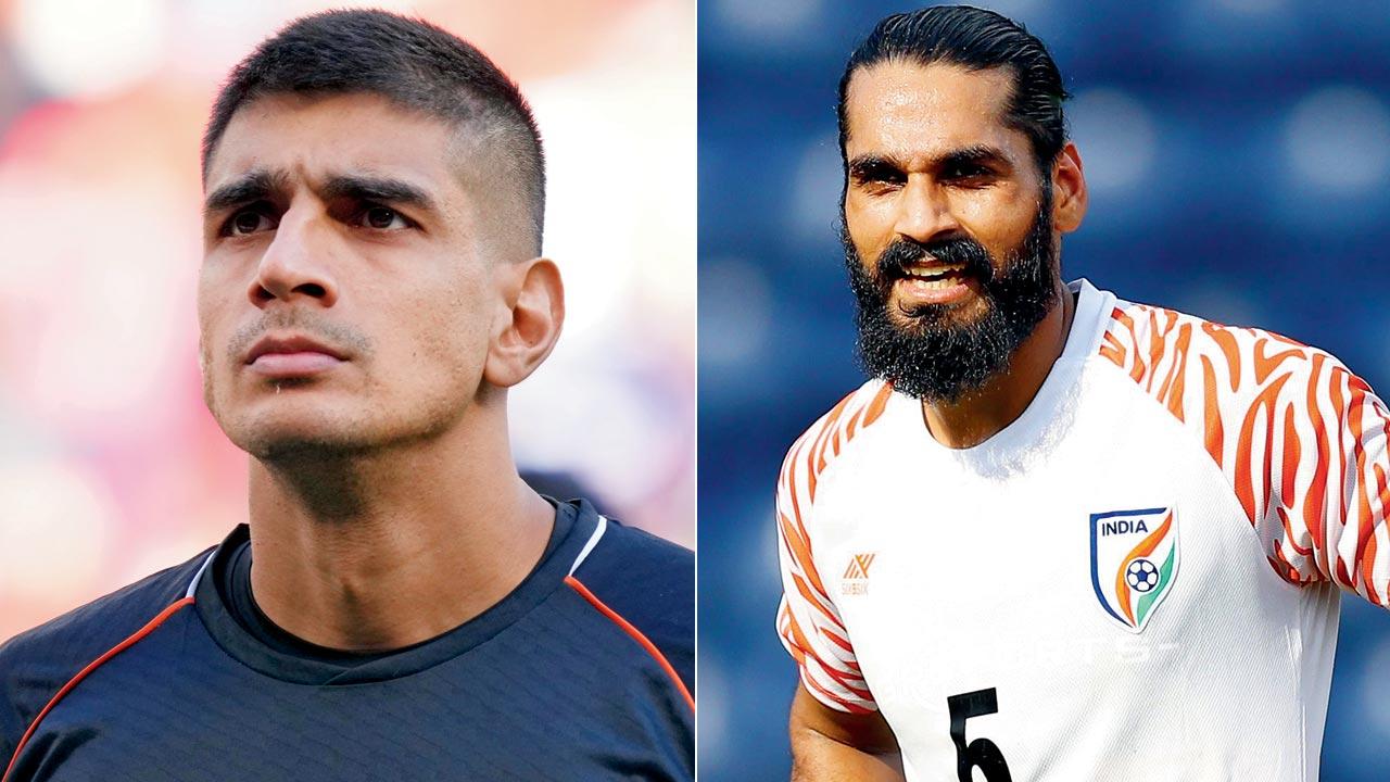 Gurpreet Sandhu and Sandesh Jhingan