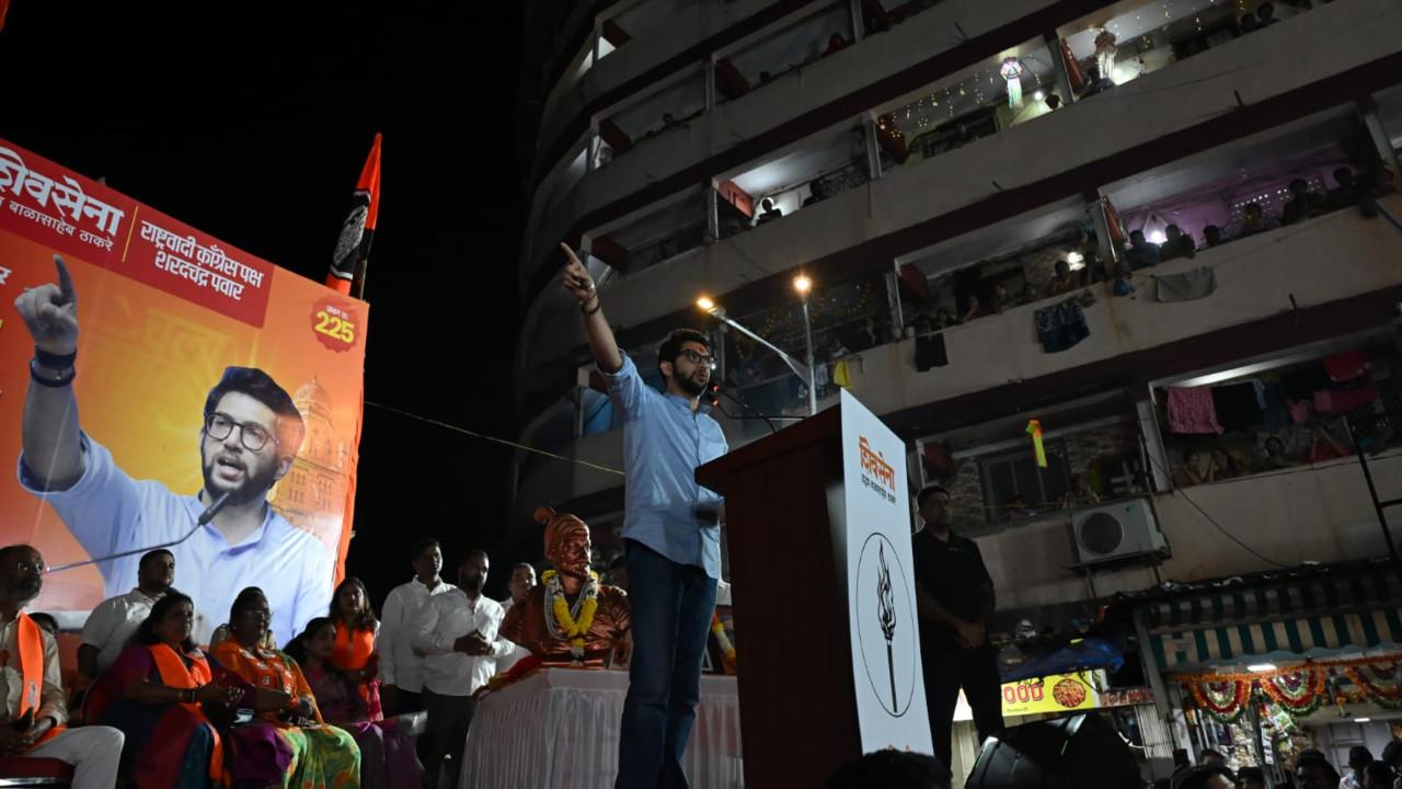 IN PHOTOS: Aaditya Thackeray campaigns in Colaba ahead of BMC Election 2026