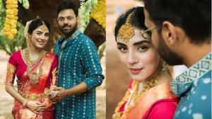 Adrija Roy and Vignuesh Iyer are engaged! Anupamaa actress drops dreamy clicks