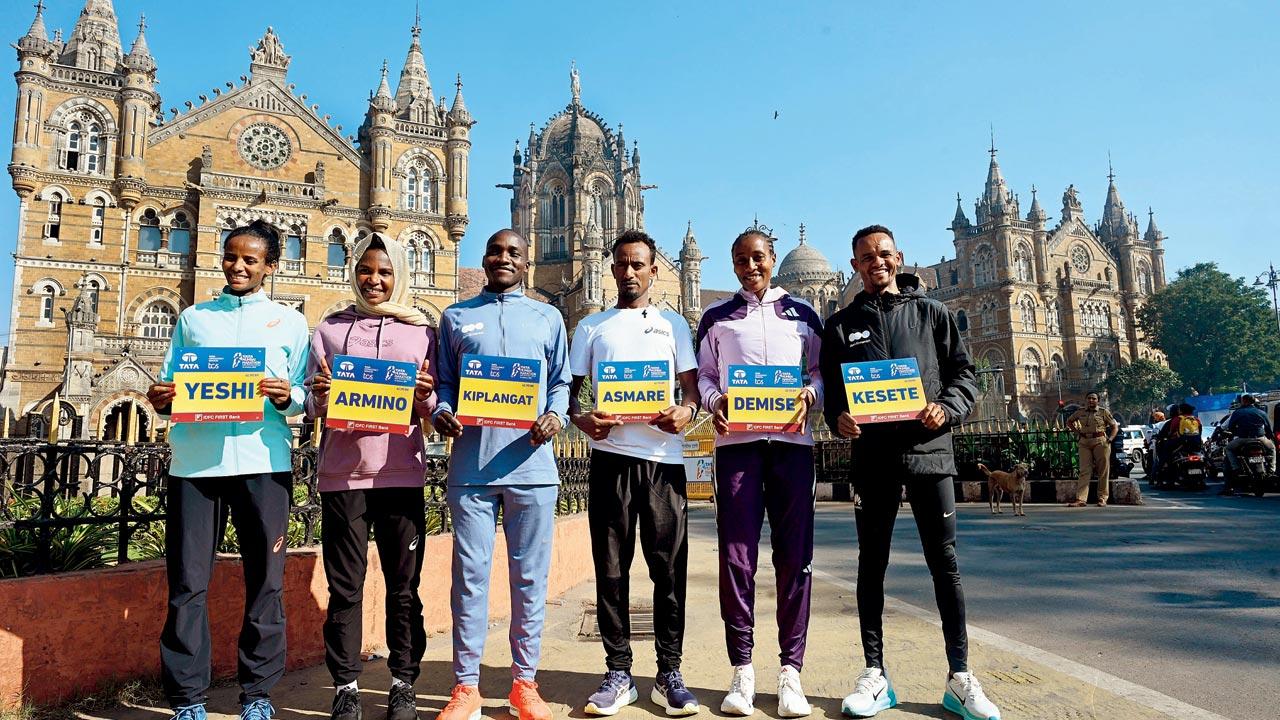 Elite athletes ready to take on Tata Mumbai Marathon 2026