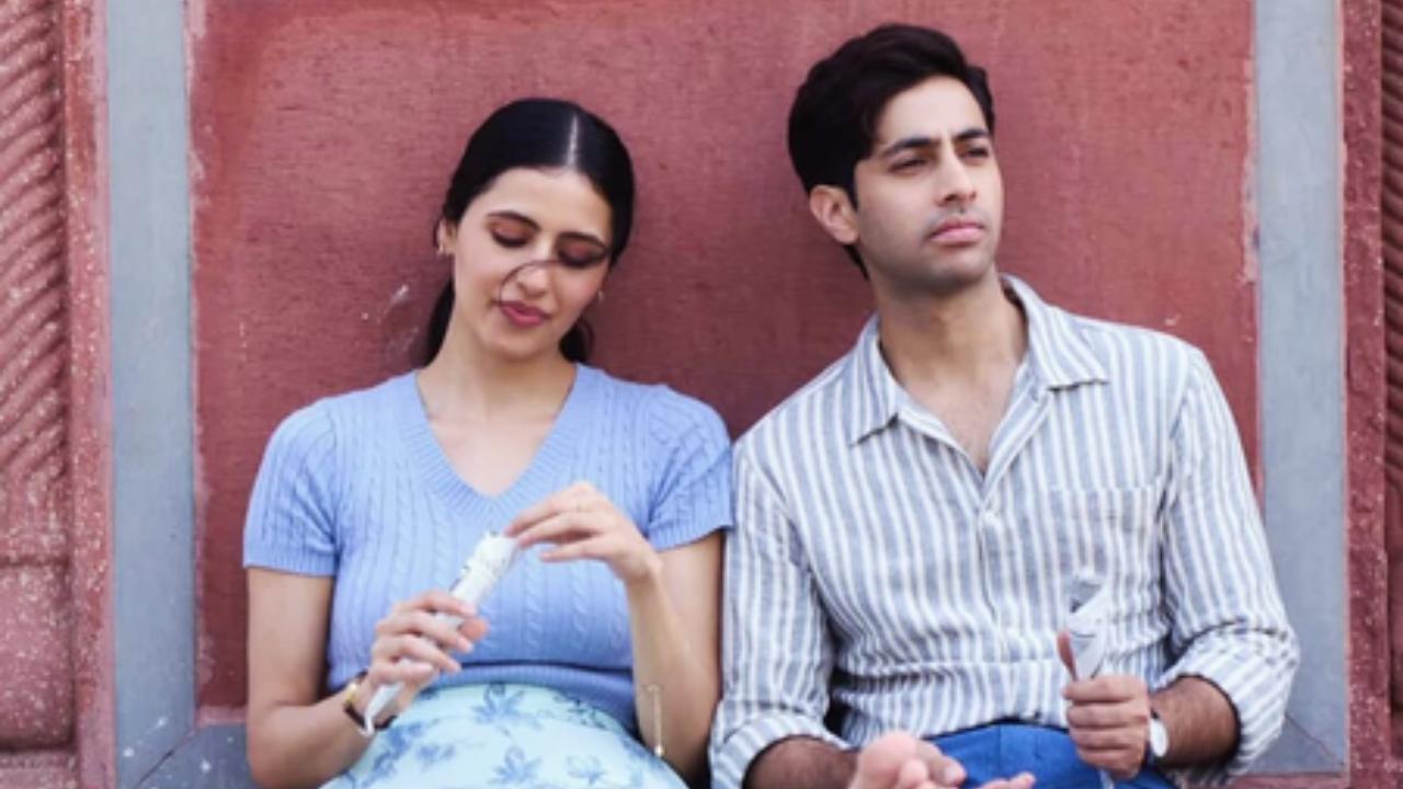 Simar Bhatia says she has grown fond of Ikkis co-star Agastya Nanda