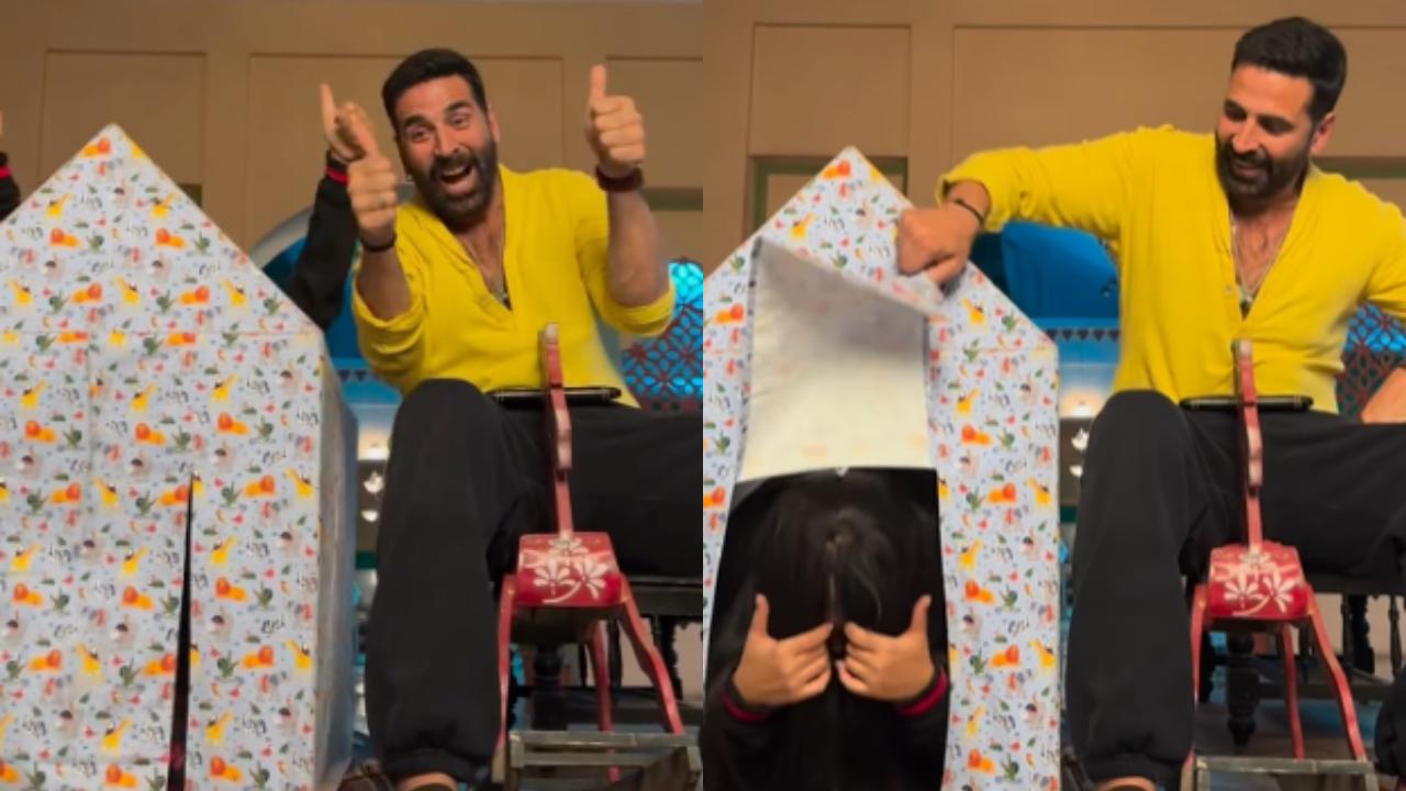 Akshay Kumar's birthday wish for Priyadarshan comes with a fun twist, watch