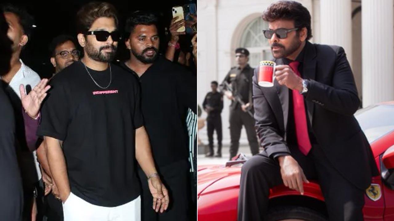Allu Arjun hails uncle Chiranjeevi for Mana ShankaraVaraPrasad Garu success