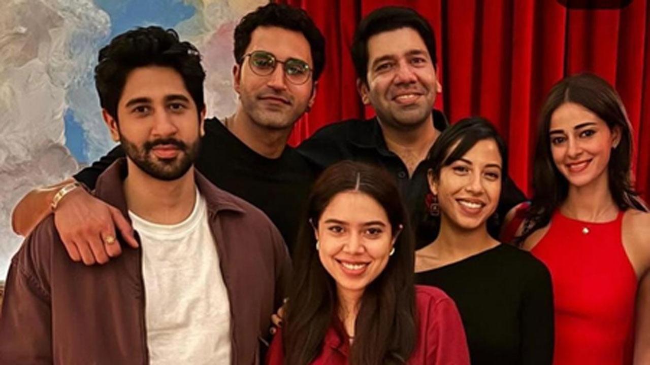 Ananya Panday reunites with Call Me Bae co-stars, captions it `BehenCode`