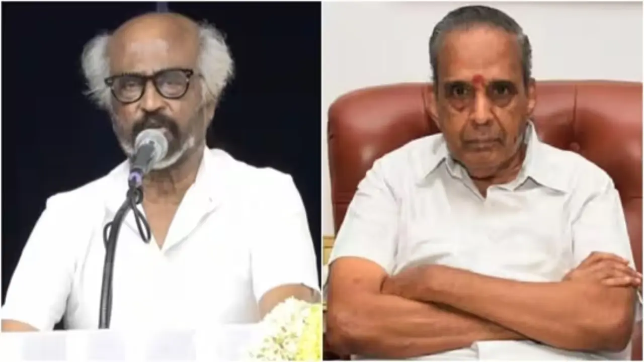 Rajinikanth gets teary eyed as he remembers AVM Saravanan: 'I feel oprhaned'