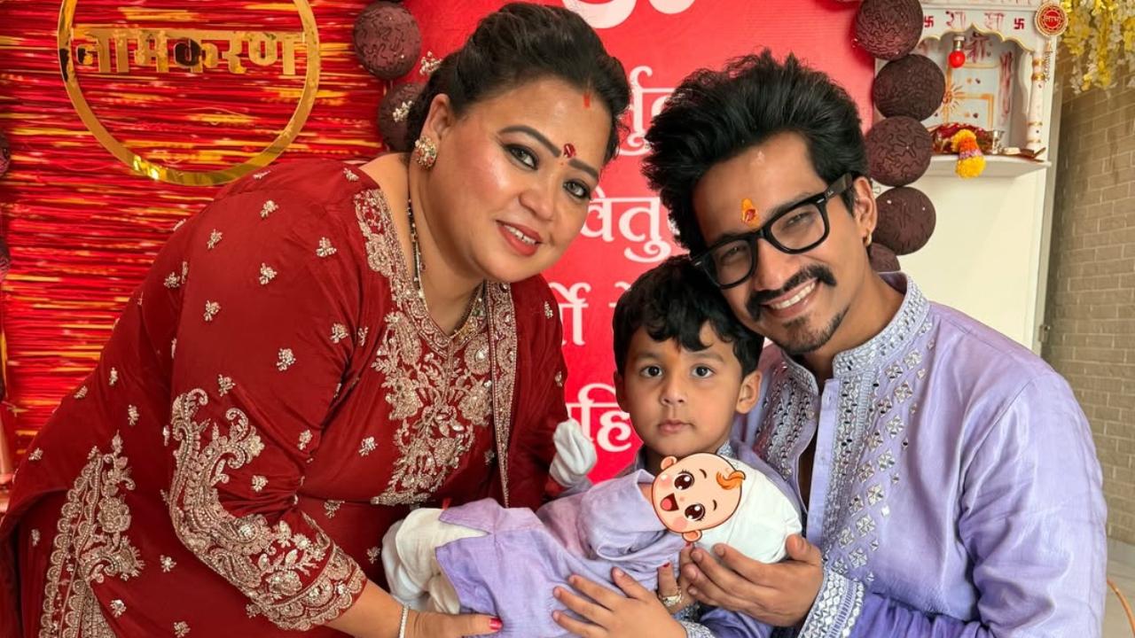 Bharti Singh and Haarsh Limbachiyaa reveal the name of their second baby boy