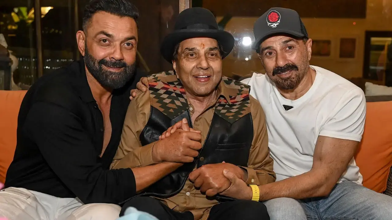 Sunny, Bobby Deol call Ikkis Dharmendra's 'gift to the earth'