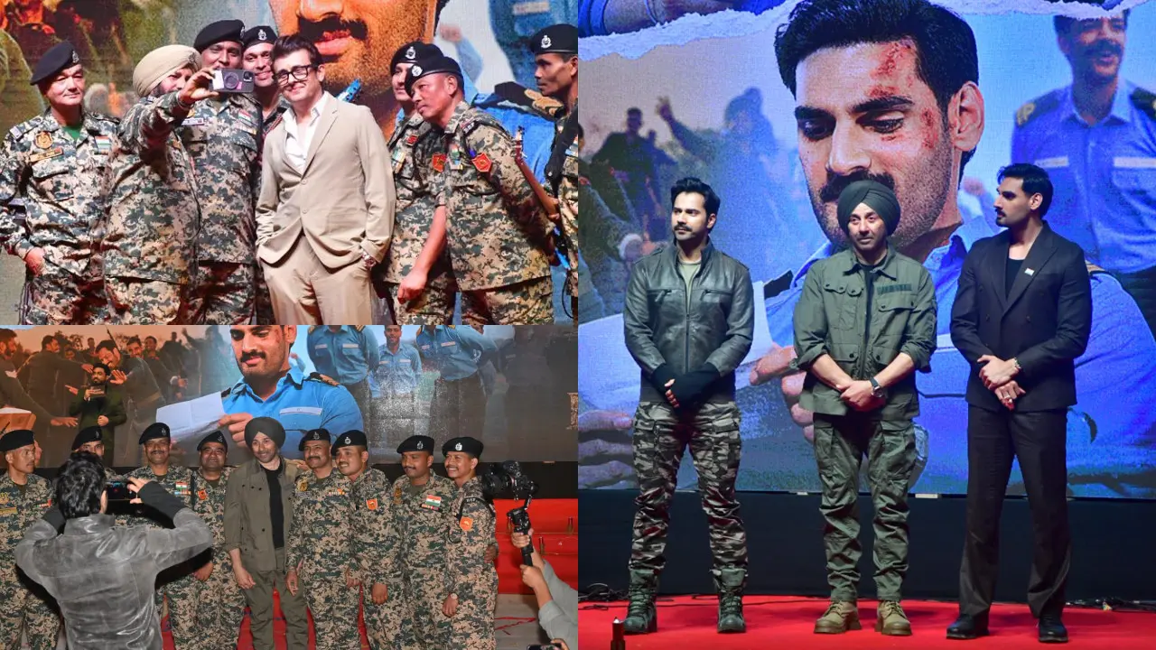 In Pics: Border 2 launches iconic song Ghar Kab Aaoge in Longewala–Tanot