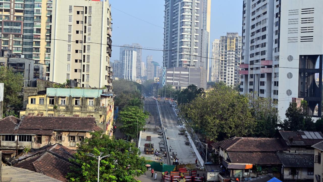 Civic officials are speeding up the ongoing works and expecting the flyover to be opened for public use soon