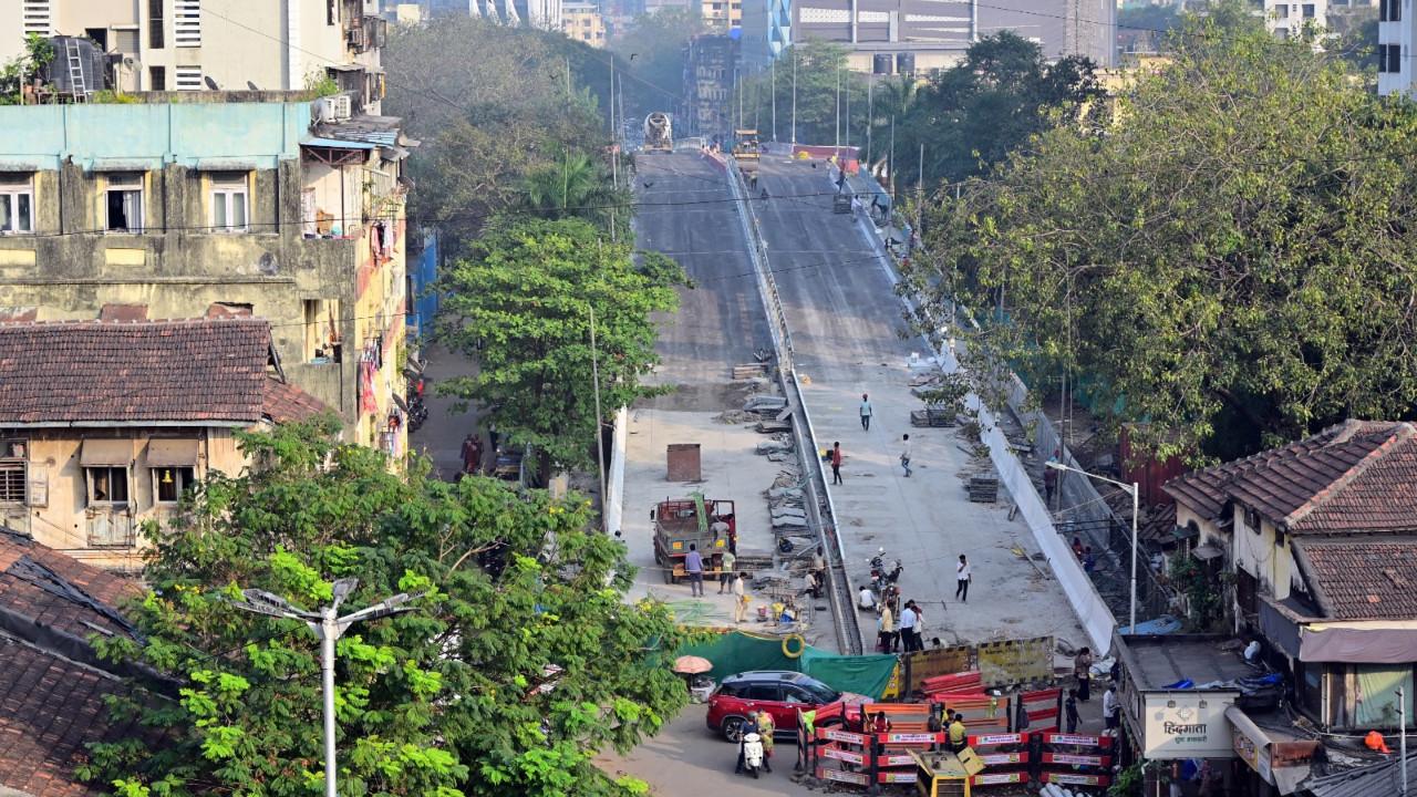 IN PHOTOS: Belasis Flyover in Mumbai Central nears completion