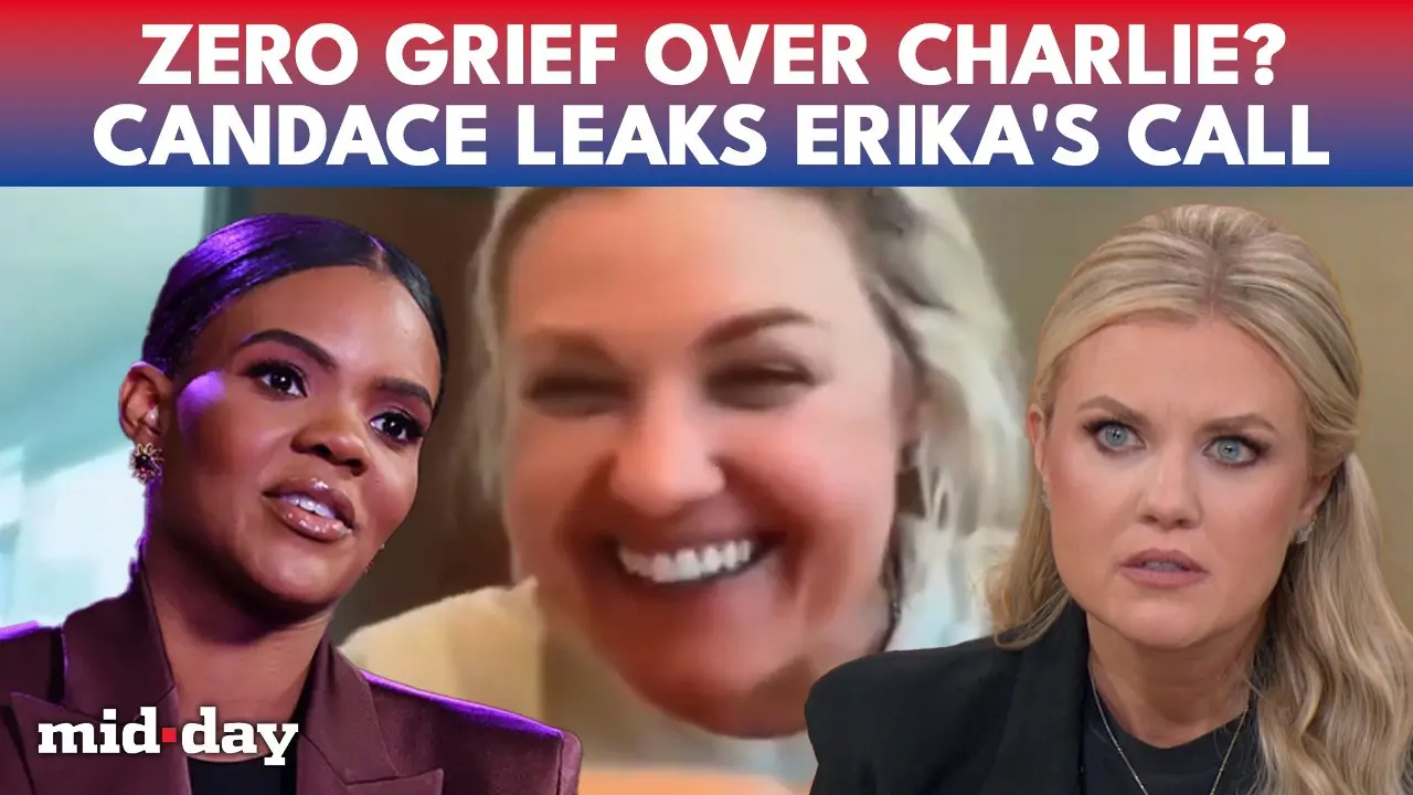 Candace Owens leaks Erika Kirk’s call, sparks massive debate