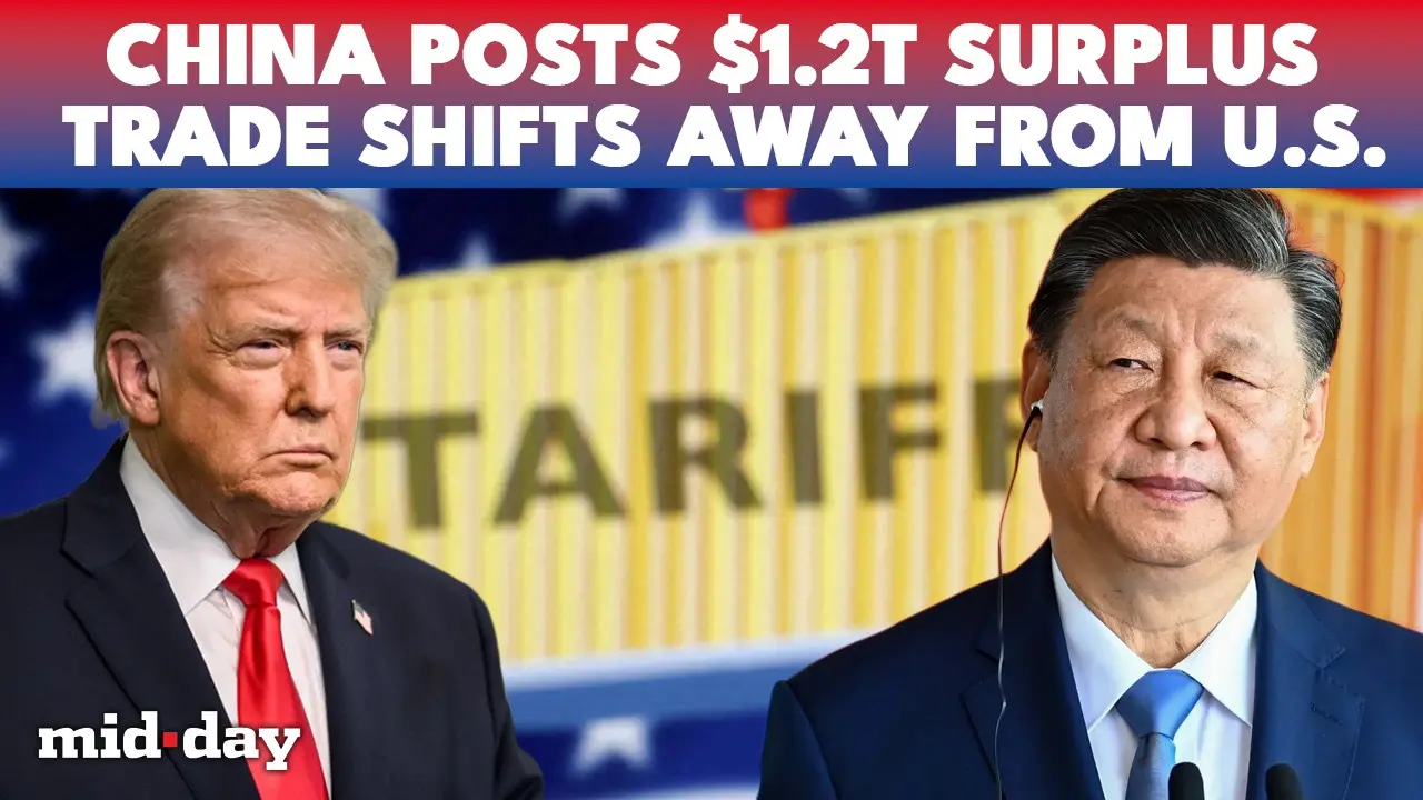 China’s trade surplus surges to record $1.2 trillion despite Trump tariffs