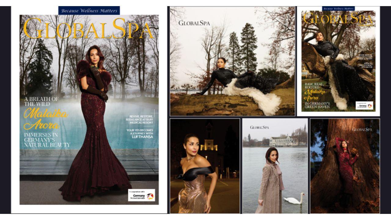 Malaika Arora Captures the Serene Beauty of Germany’s Nature for GlobalSpa Magazine in Collaboration with German National Tourist Office India