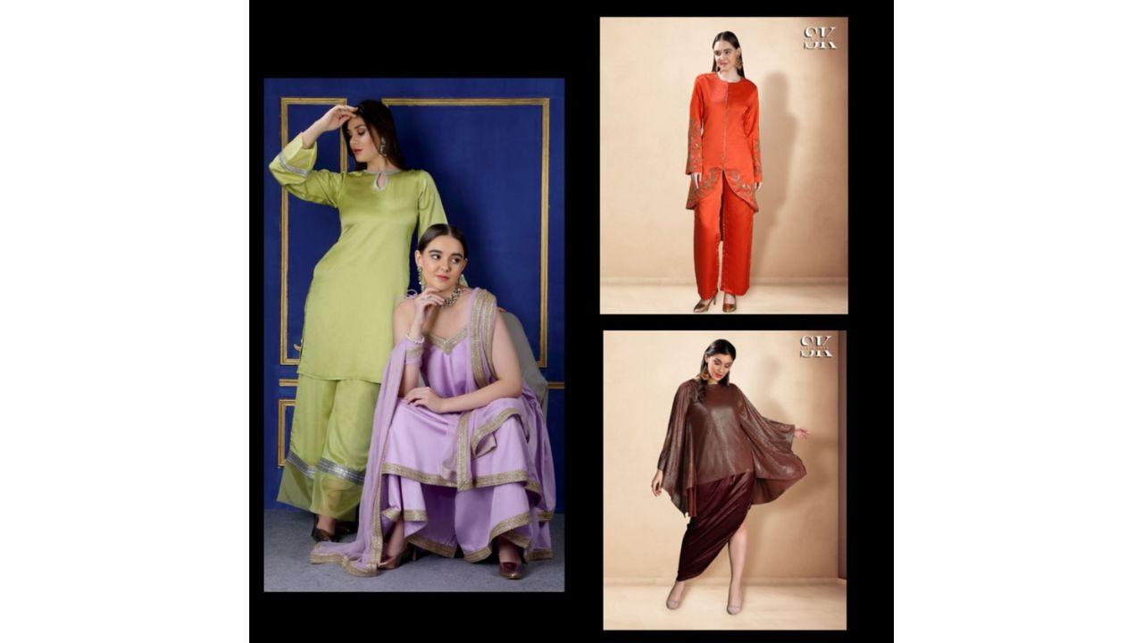 Label SK Unveils ‘Blush Blooms’ Collection, Redefining Indo-Western Elegance