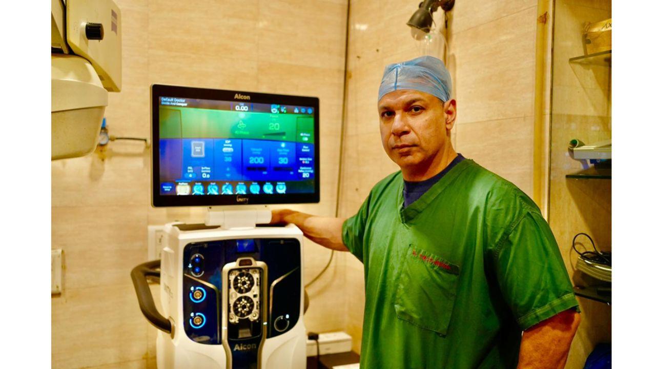 Dr. Cyres Mehta Brings Next-Generation UNITY 4D Robotic Cataract Surgery to Mumbai