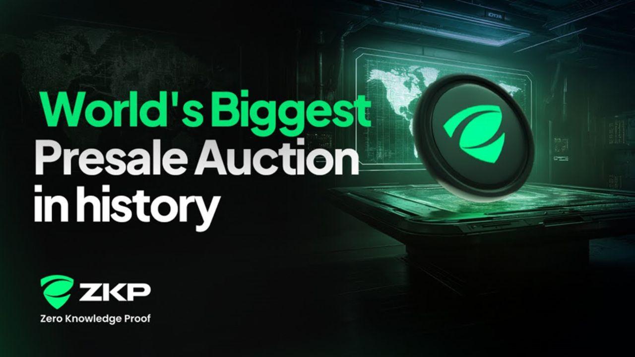 Markets Watch Dogecoin and Pi, but Smart Capital Is Studying ZKP Crypto’s Fair Auction Structure!