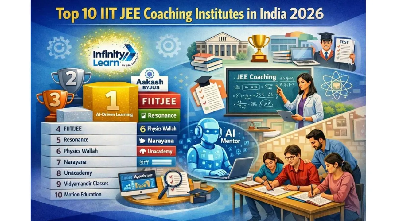  10 IIT JEE Coaching Institutes in India for 2026: A Comprehensive Review