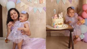 Drashti Dhami begins her new year by revealing her daughter Leela's face