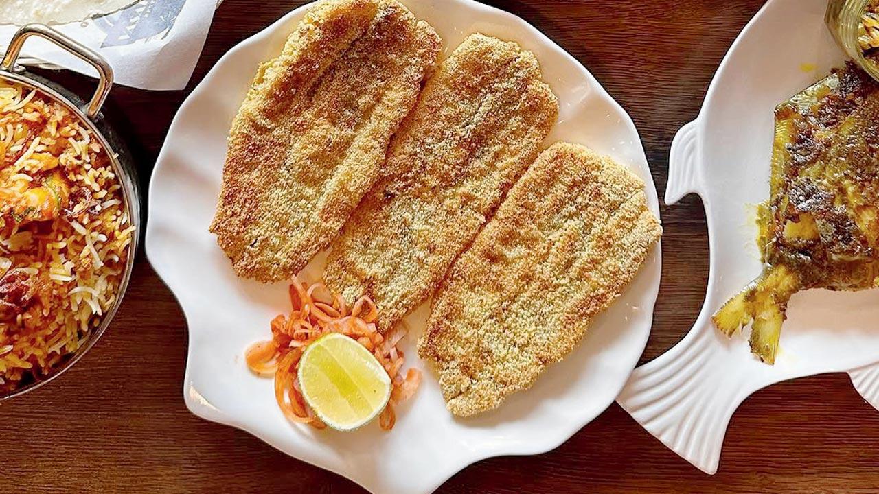 Bombil Fry from the restaurant. Pics Courtesy/Vasai Local