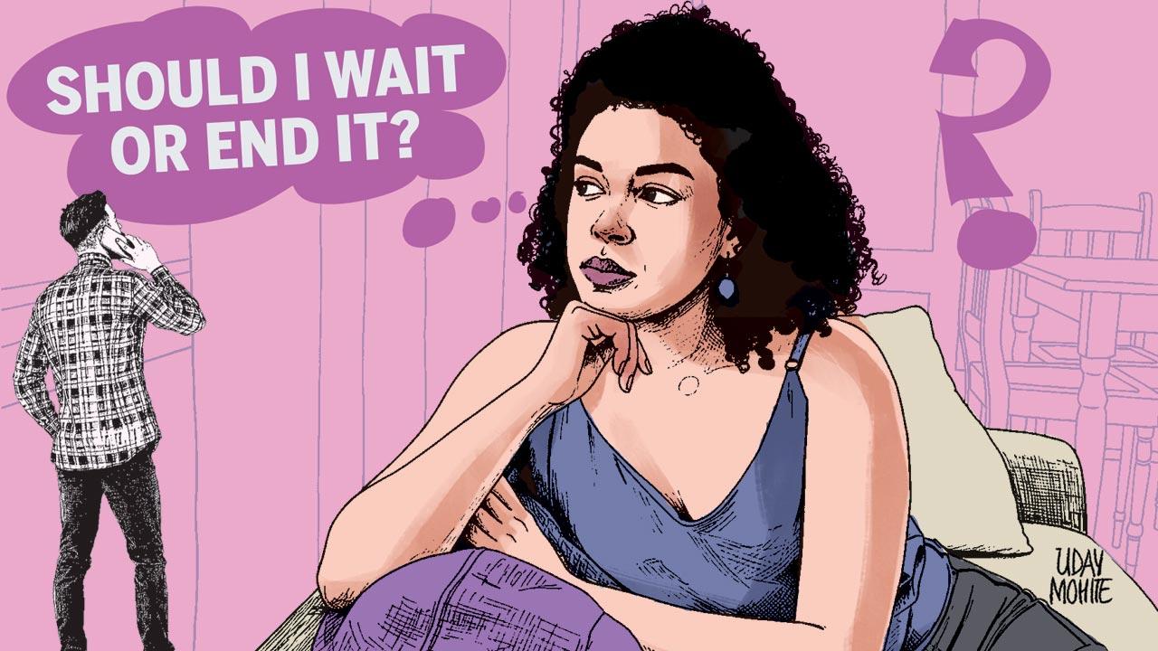 ‘Should I break up with him?’