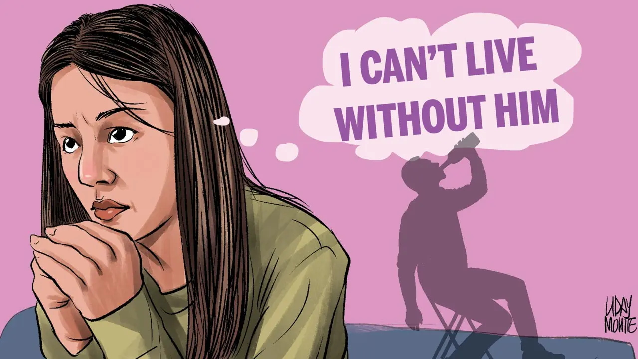 His alcohol issues are worrying...