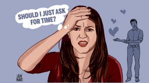 I want to break up with him now!