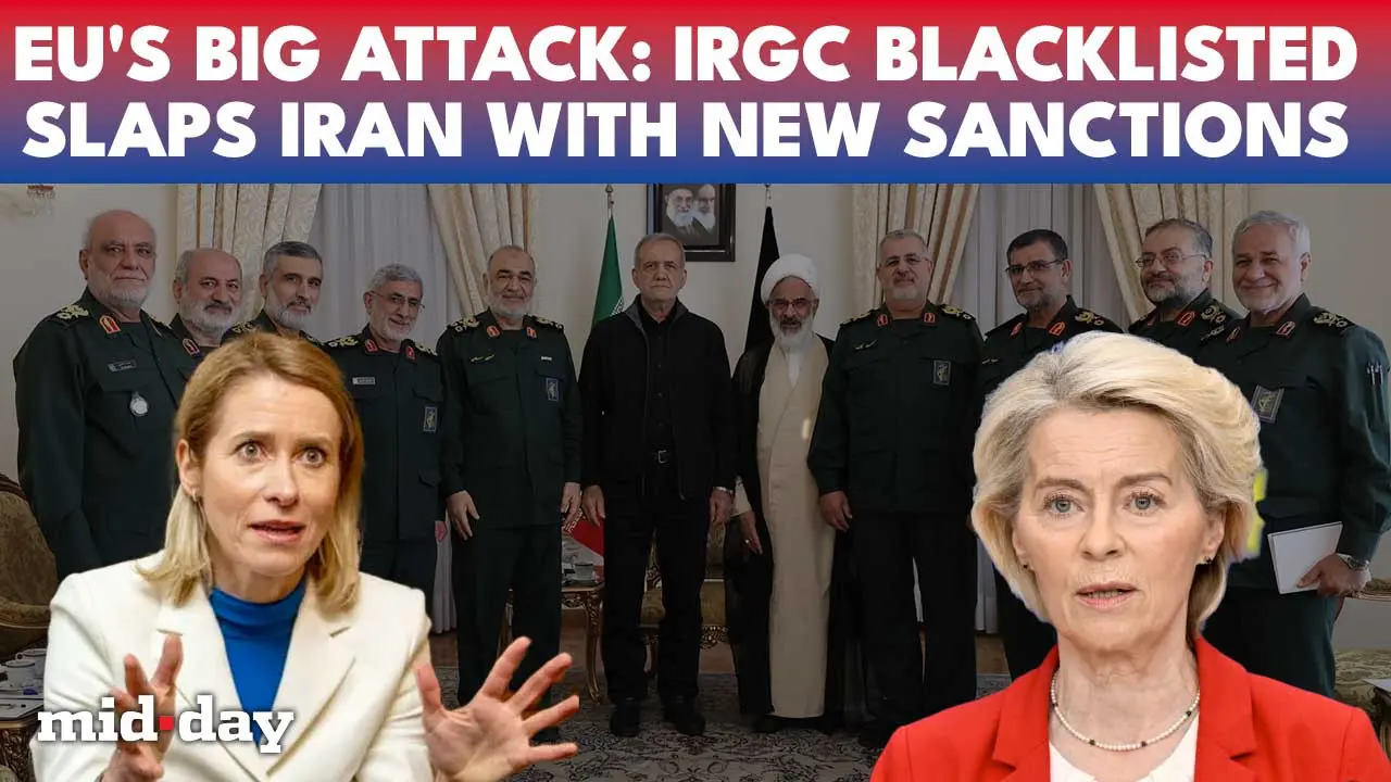 EU approves new Iran sanctions as IRGC terror listing looms