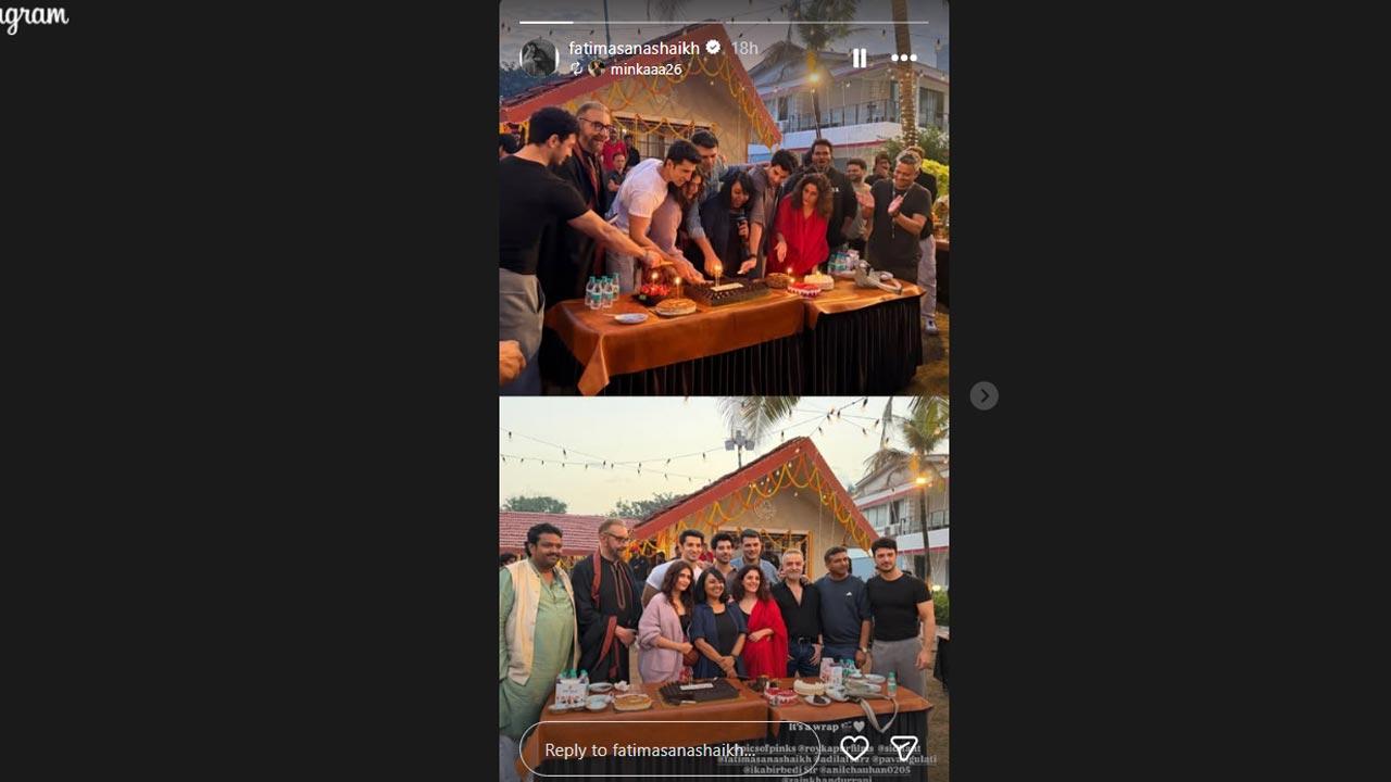 Picture Courtesy/Fatima Sana Shaik`s Instagram account