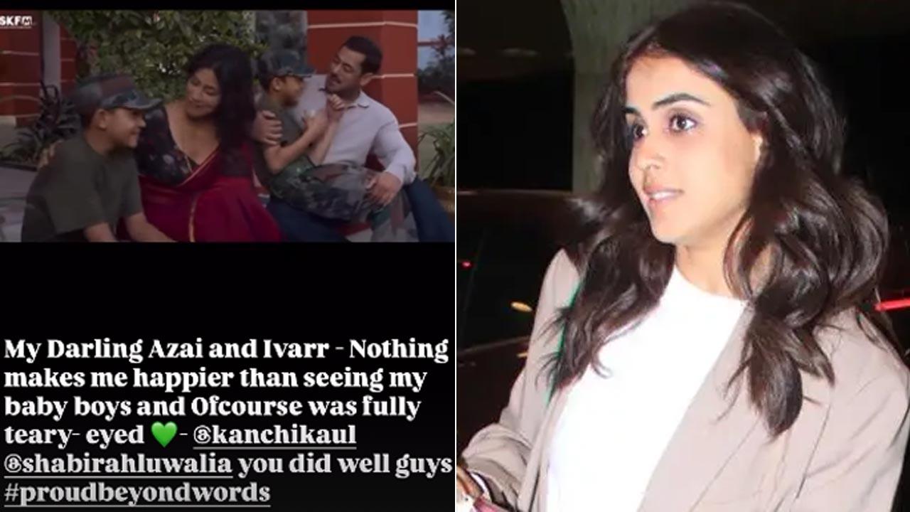 Genelia D'Souza is overjoyed seeing her ‘baby boys’ feature in Maatrubhumi