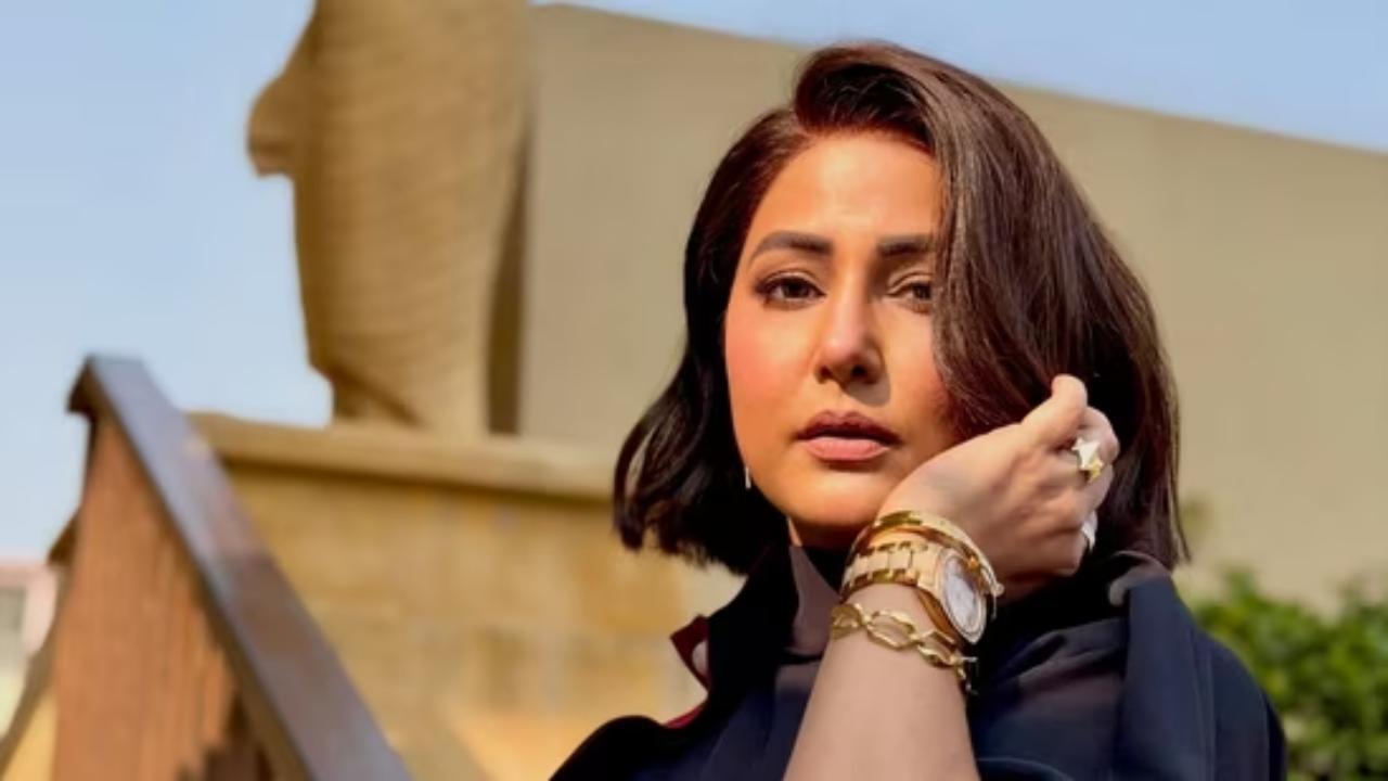 Hina Khan struggles with cough and breathlessness due to Mumbai's alarming AQI