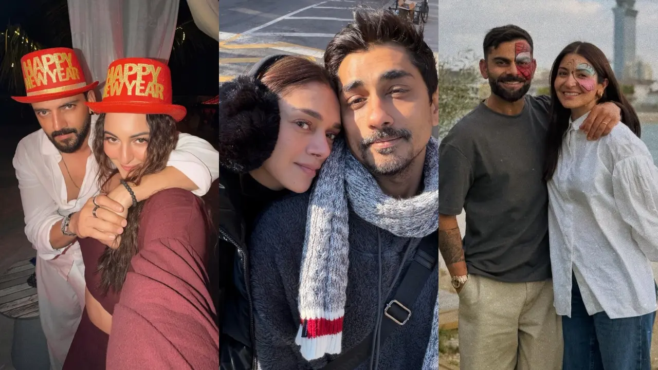 Sonakshi-Zaheer to Virat-Anushka, here's how celebs ringed in New Year 2026