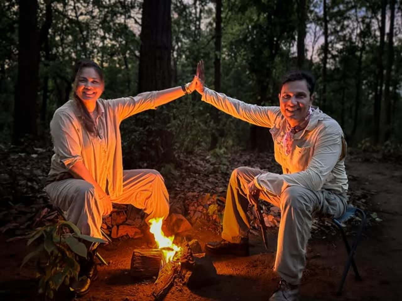 <p>The couple announced their pregnancy on their second anniversary in November 2025, featuring a picture of them by a campfire and included the caption, &ldquo;Two years of love, adventure, and now a little wild one on the way (sic).&rdquo;</p>