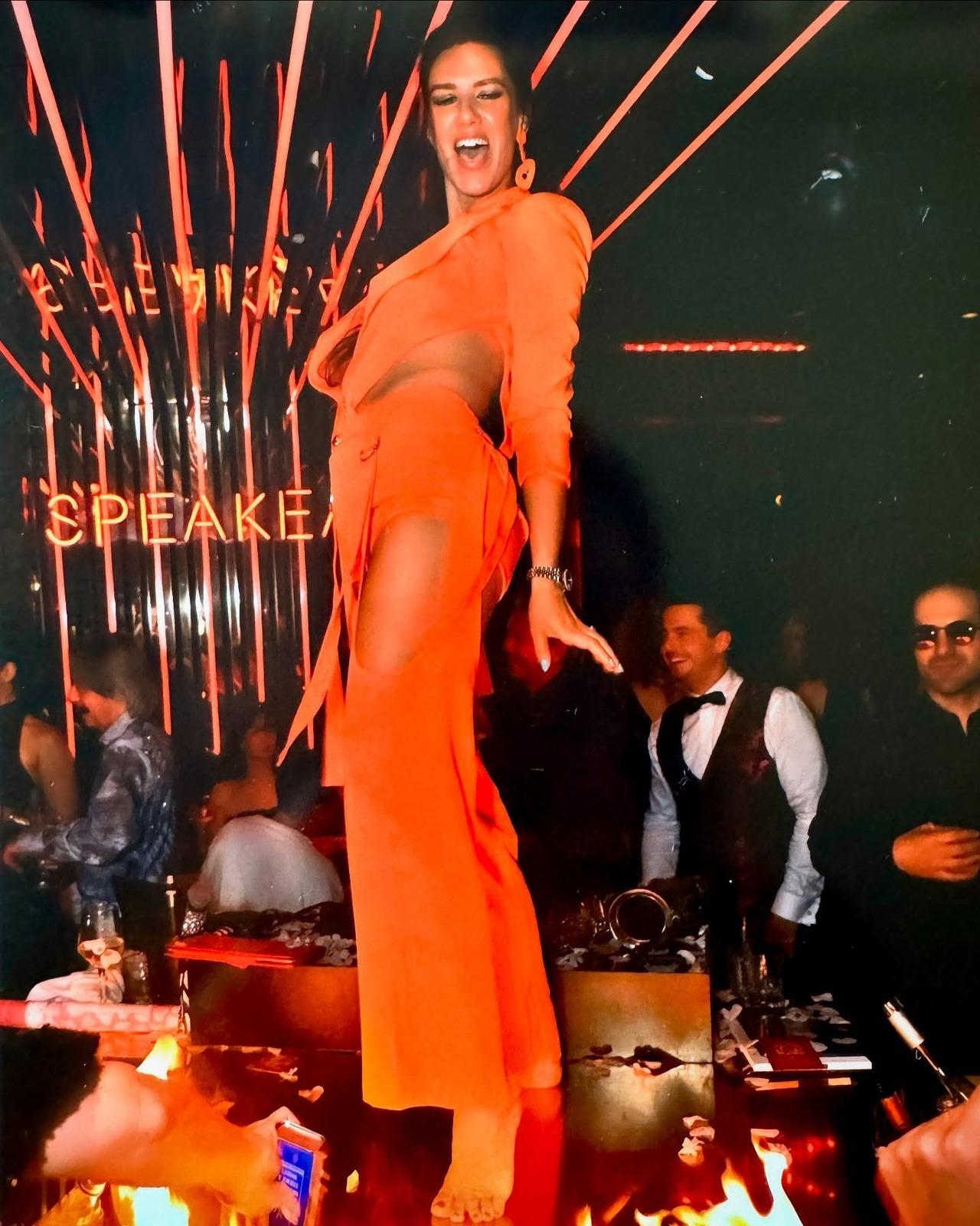 Burn was born as Natalia Guslista in Kyiv, Ukraine. During childhood, she attended the Bolshoi Ballet School in Moscow and later the Royal Ballet School in London.