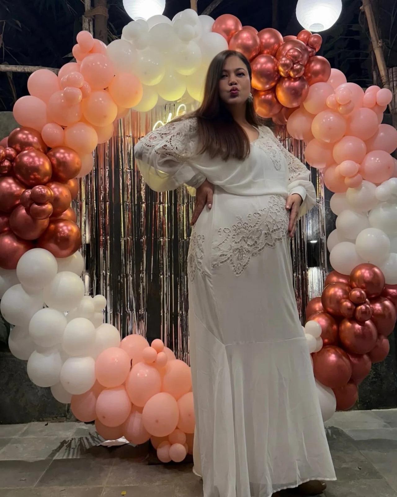 <p>A few days ago, Lin had a dual celebration of her birthday and baby shower in the presence of her near and dear ones.</p>