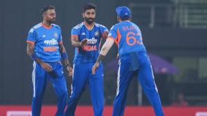 Jasprit Bumrah's three-wicket haul helps India restrict New Zealand to 153 runs