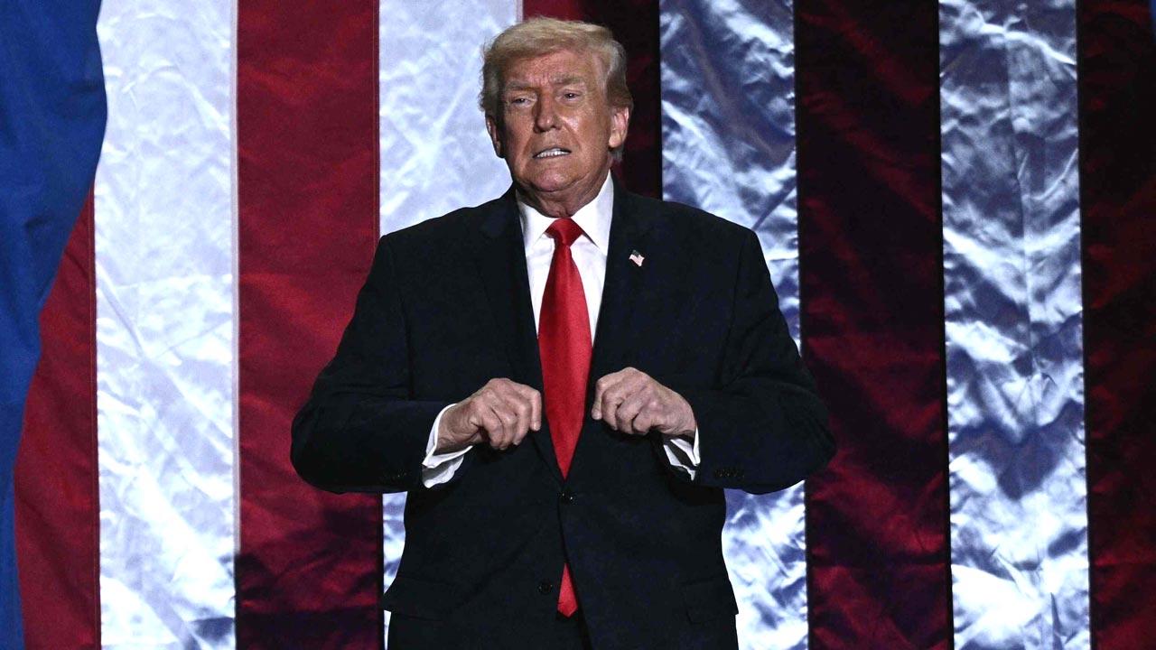 Donald Trump renews hard-line Iran stance, says war must end as armada moves in