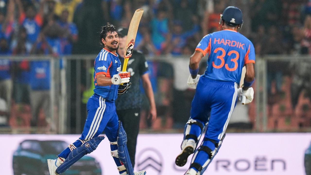 Ishan Kishan, Hardik Pandya (Pic: X/@BCCI)