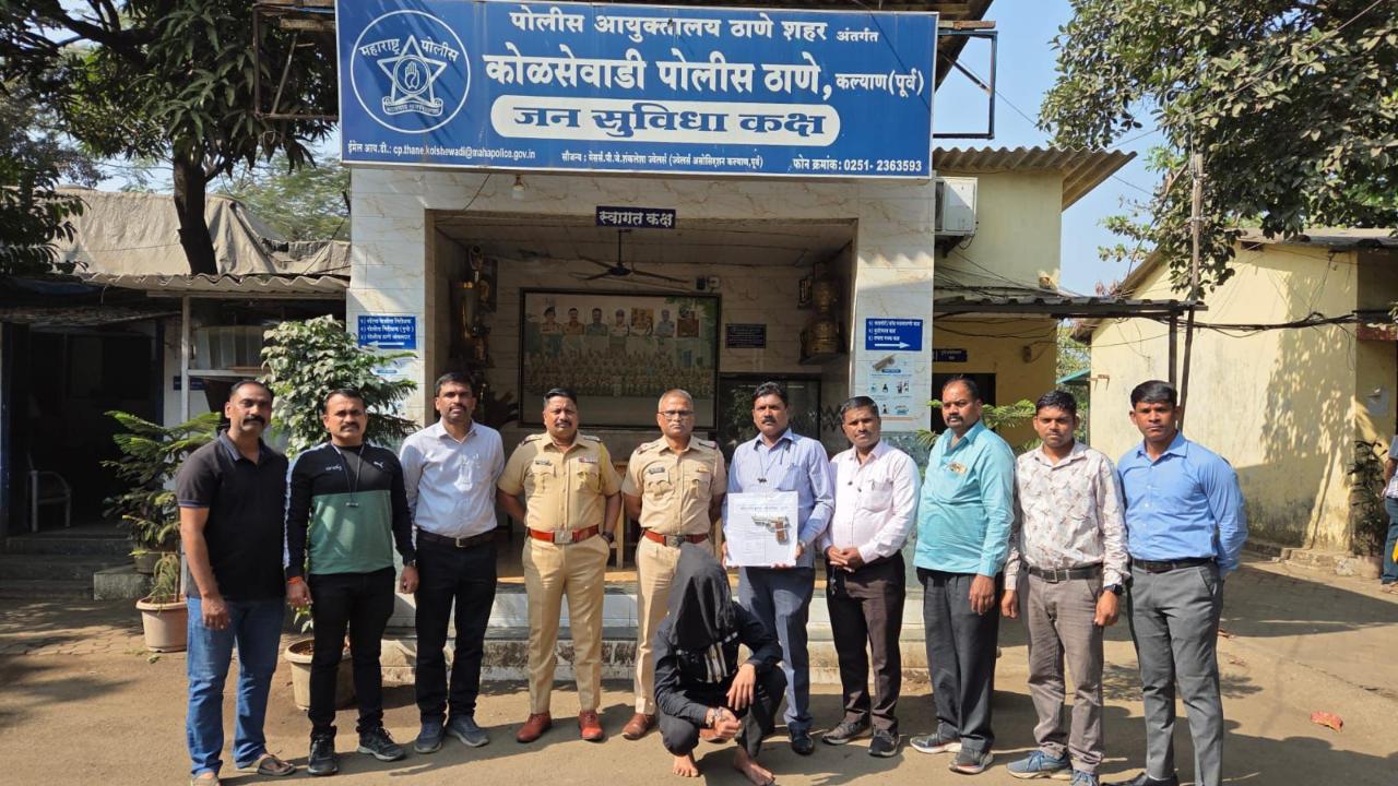 Kalyan man held while roaming with firearm in Netivali, probe launched