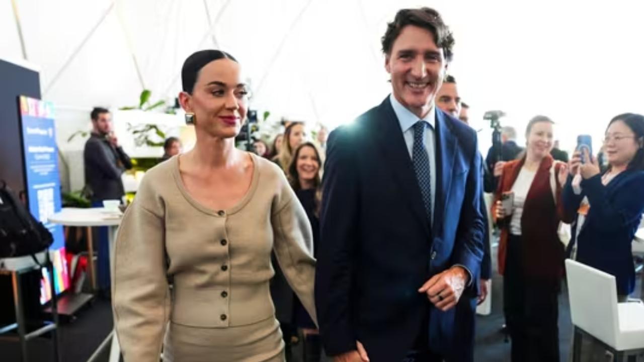 A wink heard around Davos: Katy Perry and Justin Trudeau go viral at WEF 2026