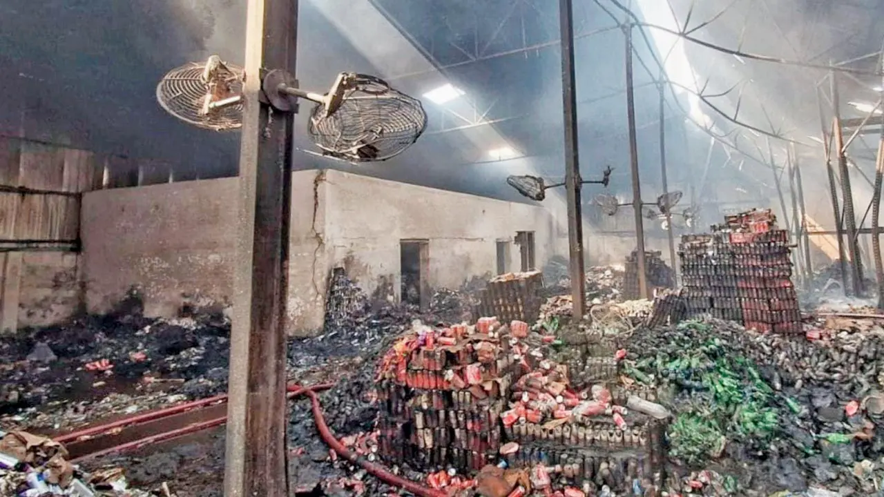 West Bengal governor visits gutted godowns, flags failure of authorities