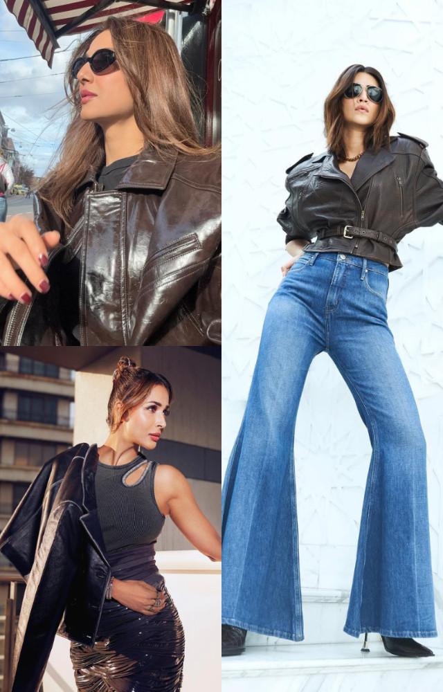  5 celebrity approved ways to rock the leather jacket