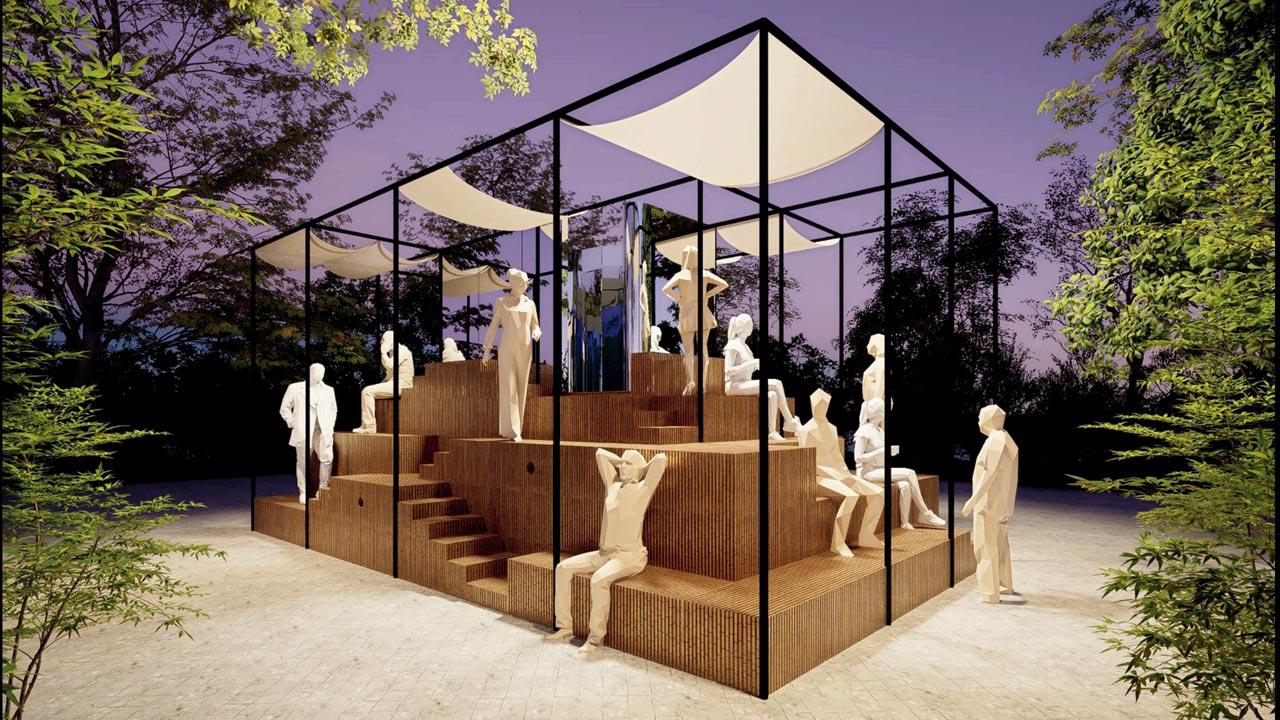 Renderings of The Streets of Aspiration by SJK Architects