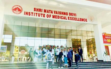 Vaishno Devi medical college in Jammu. Pic/X@isahibturk
