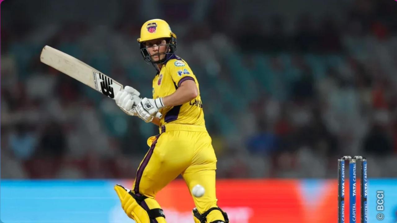 Having put to bat first, UP Warriorz' skipper Meg Lanning departed after scoring 14 runs in 21 balls, including a boundary. Fellow opening batswoman Harleen Deol managed to score 11 runs off 14 balls, including two boundaries (Pic: wplt20)