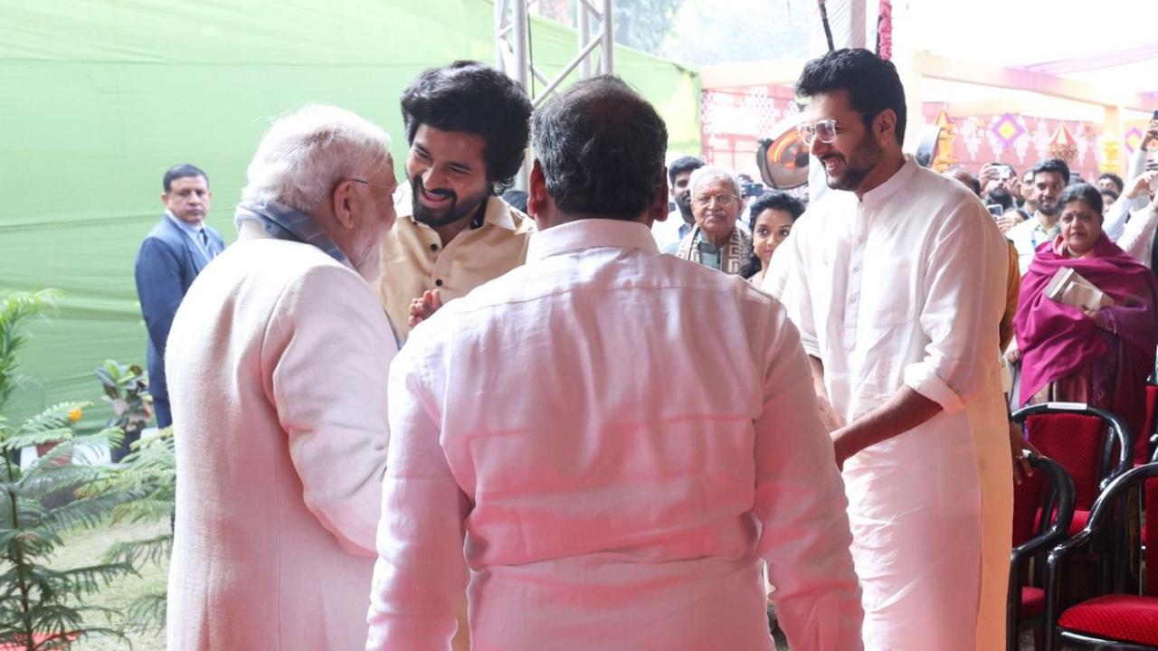 Sivakarthikeyan celebrates Pongal with PM Modi and team Parasakthi in Delhi