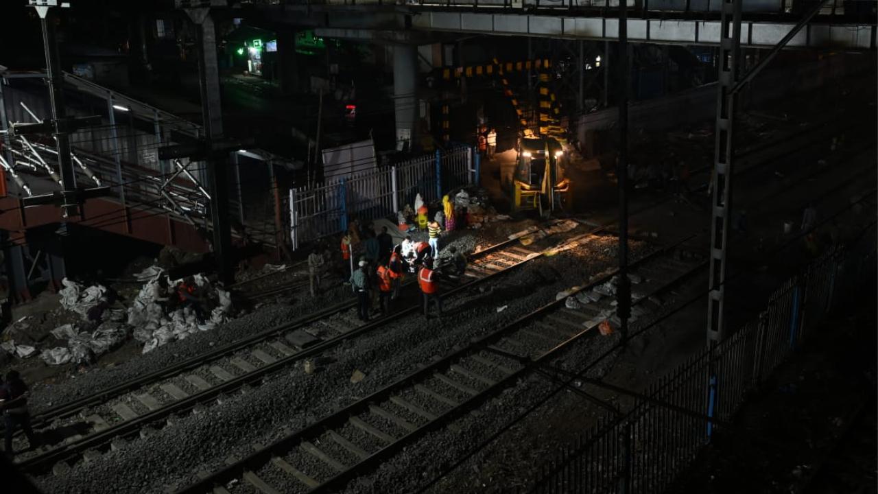 Hundreds of trains were cancelled and rescheduled in the past weeks due to the ongoing project