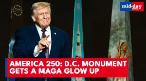 Trump Turns the Washington Monument Into a ‘Birthday Candle’