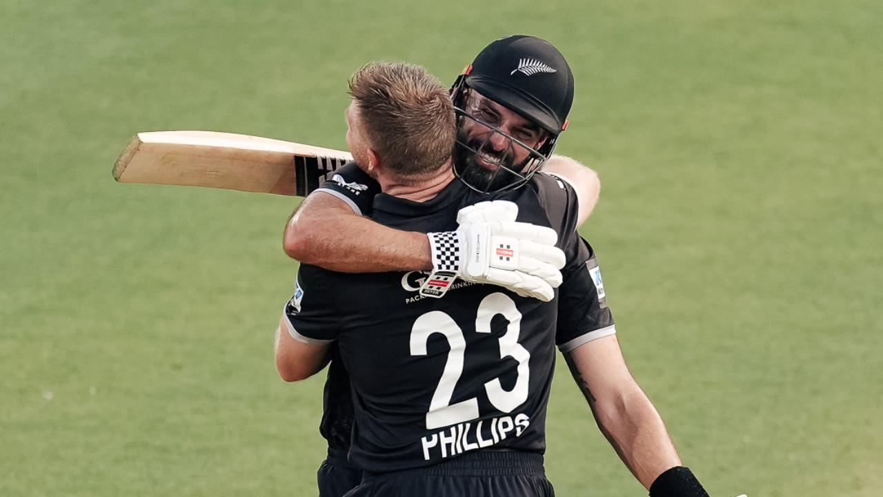 Daryl Mitchell, Glenn Phillips accomplish new feat against India